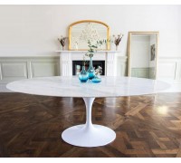 стол Tulip Oval Marble (L199 H74) арт.53335