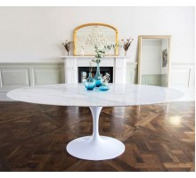 стол Tulip Oval Marble (L199 H74) арт.53335