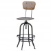 барный стул Industrial Barstool Ply Seat And Back арт.50542