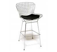 барный стул Wire Side (хром / красный) арт.56576