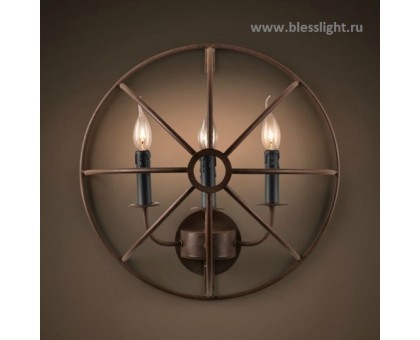 бра Foucault's orb 5013–B3 (черный) арт.30051
