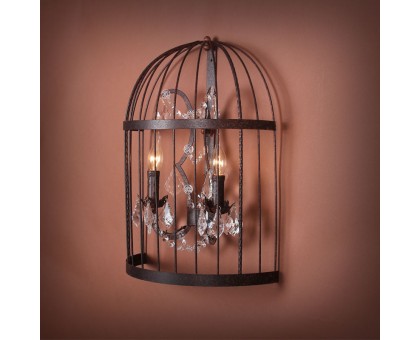 бра Vintage birdcage 5006–B2 (черный) арт.30053