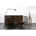 кресло Eames Lounge с оттоманкой (бежевый / кожа) арт.53133
