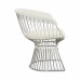 кресло Platner Lounge (золотой / белый) арт.56601
