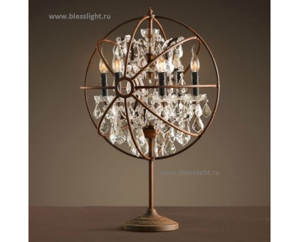 лампа настольная Foucault's orb crystal 8031–6TA арт.30024