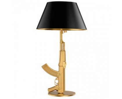 лампа настольная Guns-Table Gun (золотой) арт.11012