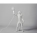 лампа настольная The Monkey Lamp Standing Version (черный) арт.17265