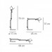 лампа настольная Tolomeo micro (серебряный) арт.11276