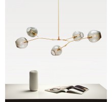 люстра Branching Bubbles 5 (золотой) арт.11694