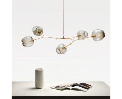 люстра Branching Bubbles 5 (золотой) арт.11694
