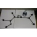 люстра Branching Bubbles 5 (золотой) арт.11694