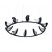 люстра Creative Bird Chandelier 10R (черный) арт.14584