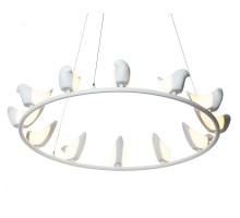 люстра Creative Bird Chandelier 12R (белый) арт.14587