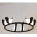 люстра Creative Bird Chandelier 6R (черный) арт.14592