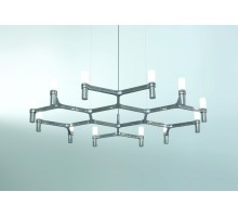 люстра Crown Plana Minor 12 (белый) арт.17055