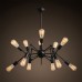 люстра Double Octopus Chandelier (красный) арт.30368