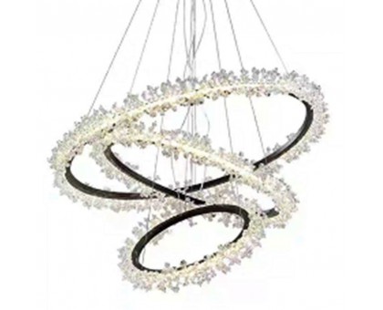 люстра Halo Crystal Pendant Lamp 3 (черный) арт.18037
