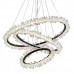 люстра Halo Crystal Pendant Lamp 3 (черный) арт.18037