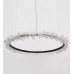 люстра Halo Crystal Pendant Lamp (D180 / серебряный) арт.20456