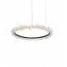 люстра Halo Crystal Pendant Lamp (D180 / серебряный) арт.20456