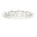 люстра Heracleum the Big O (D125 162 x 0,7Вт / серебряный) арт.17495