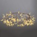 люстра Heracleum the Big O (D125 162 x 0,7Вт / серебряный) арт.17495