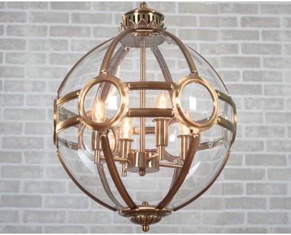 люстра Lantern Hagerty D43 (черный) арт.30648