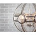 люстра Lantern Hagerty D43 (черный) арт.30648