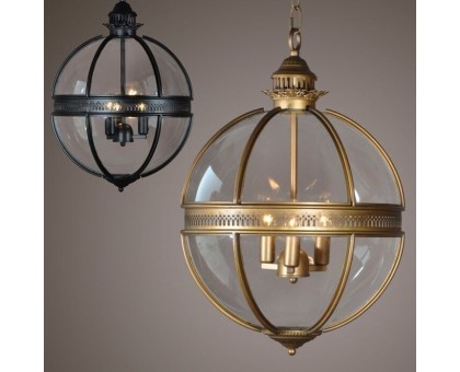 люстра Lantern Residential (D42 x H60 / бронза) арт.10747