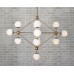 люстра Modo Chandelier 10 Globes (золотой / белый) арт.16820