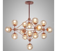 люстра Modo Chandelier 15 Globes (золотой / прозрачный) арт.12267