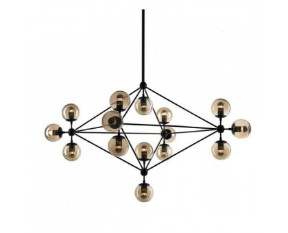 люстра Modo Chandelier 15 Globes Black арт.12310
