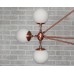люстра Modo Chandelier 15 Globes (золотой / прозрачный) арт.12267