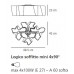 люстра потолочная Logico 4 x 90°, арт.10505