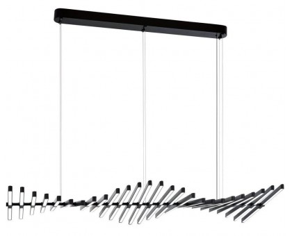 люстра Rhythm Horizontal (152 x 47 H2 / черный) арт.17922