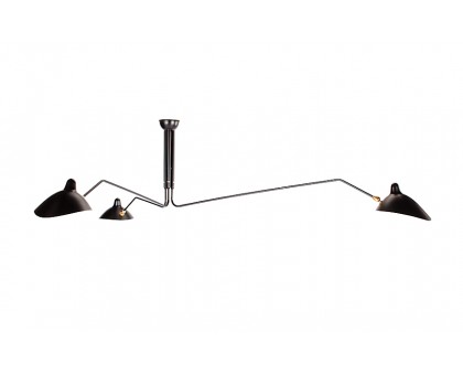 люстра Serge Mouille Lamp 3 (D160 H45 / белый) арт.17169