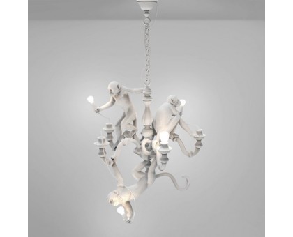 люстра The Monkey Chandelier (белый) арт.19033