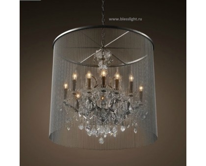 люстра Vaille crystal 3005–D12 (ржавый металл) арт.30078