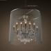 люстра Vaille crystal 3005–D12 (ржавый металл) арт.30078