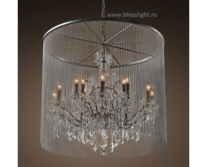 люстра Vaille crystal 3005–D18 (D120 / ржавый металл) арт.31232