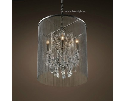 люстра Vaille crystal 3005–D4 (ржавый металл) арт.30076