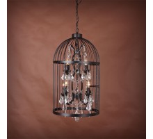 люстра Vintage birdcage 5006–D4+4 (ржавый металл) арт.30039