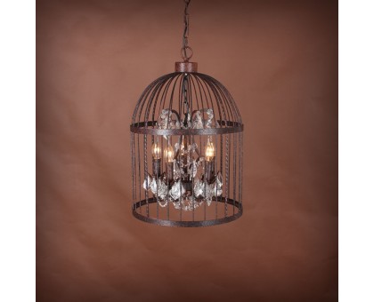 люстра Vintage birdcage 5006–D5 (ржавый металл) арт.30138