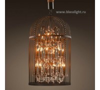 люстра Vintage birdcage 5006–D6+6 (черный) арт.30030