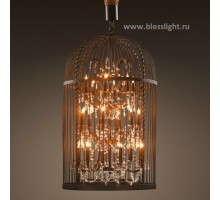 люстра Vintage birdcage 5006–D6+6 (ржавый металл) арт.30031