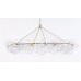 люстра XL Bubble Chandeliers (золотой + кофейный) арт.12373
