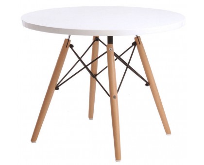 стол Eames DSW T017 (D80 H72 / белый) арт.53291
