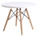 стол Eames DSW T017 (D80 H72 / белый) арт.53291