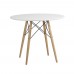 стол Eames DSW T017 (D80 H72 / белый) арт.53291