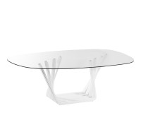 стол обеденный Domino Glass B7801 арт.56503
